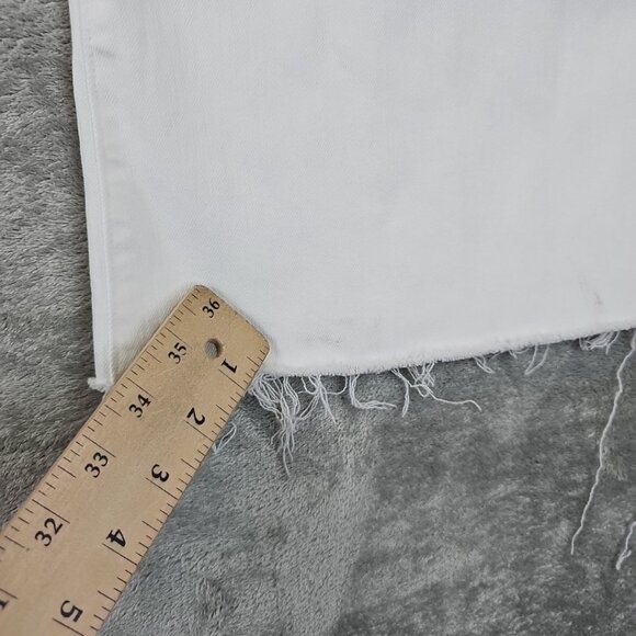 Mother The Roller Fray Jeans Women's 27 Fairest Of Them All High Rise Wide Leg - Picture 8 of 15